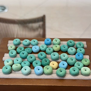 Magnesite Gemstone Accessories for Handmade DIY Crafts, Small Pendants, Bracelet Spacer Beads, and Decorative Components