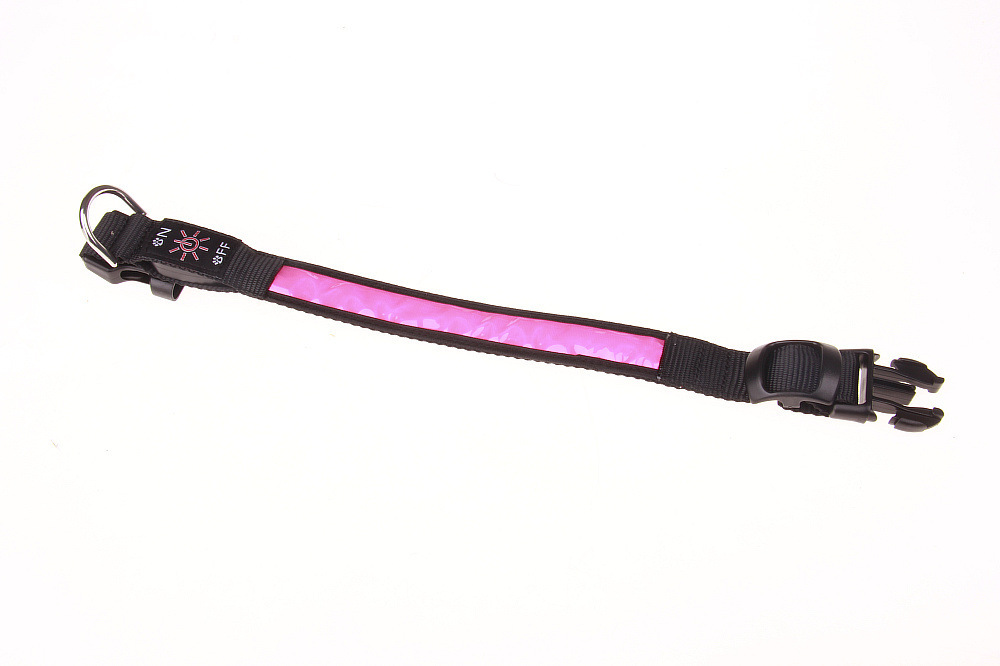 USB反光革发光项圈 (68)