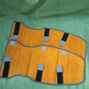 Special Cowhide Knee Pads for Welders, Leg Pads, Welding Foot Pads, Anti-scalding, Flame-retardant, Heat-insulating, Fire-proof and Splash-proof Welding Knee Pads