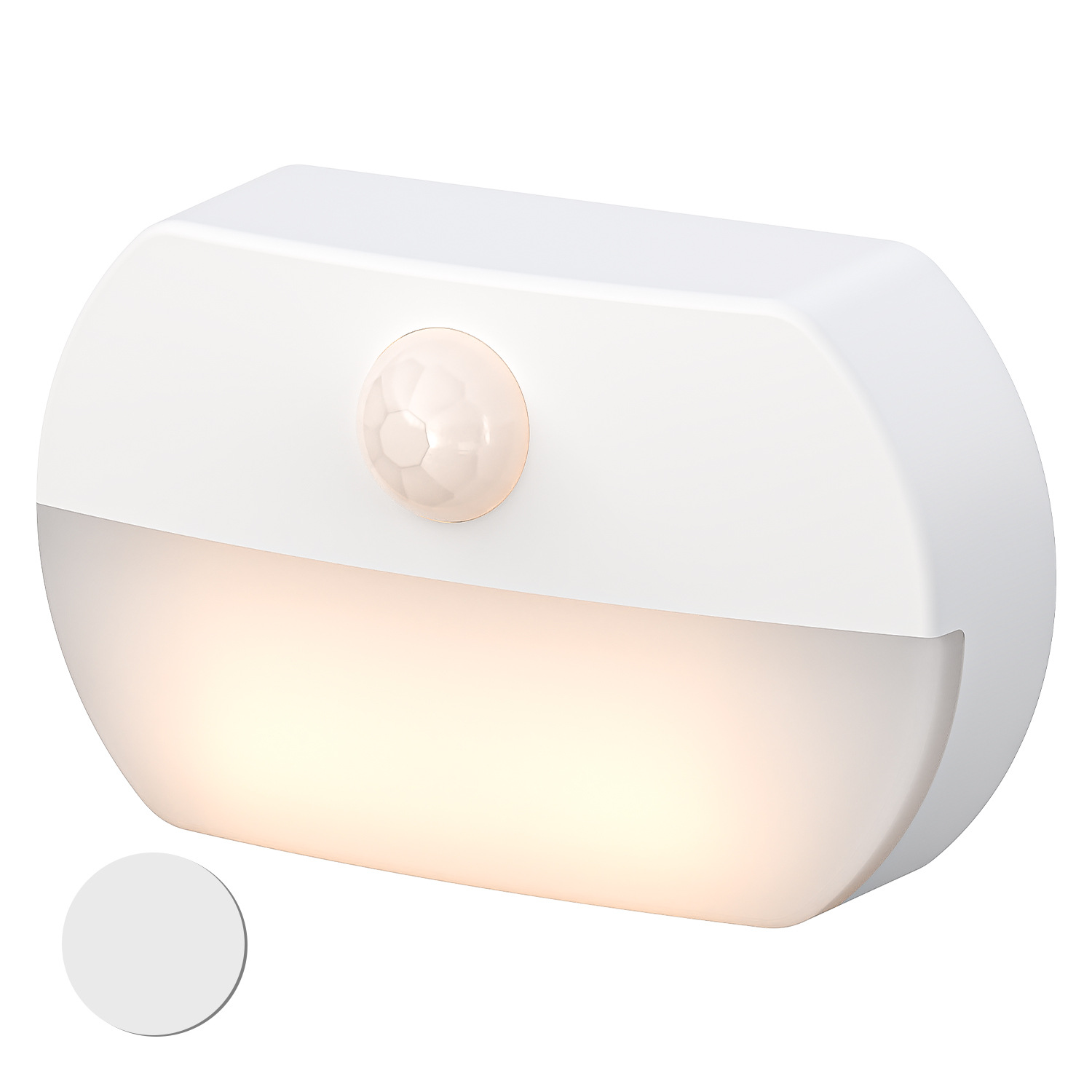 Lámpara de inducción del cuerpo humano transfronterizo nuevo fabricante en stock batería gabinete de cocina mesita de noche luz de noche de inducción inteligente