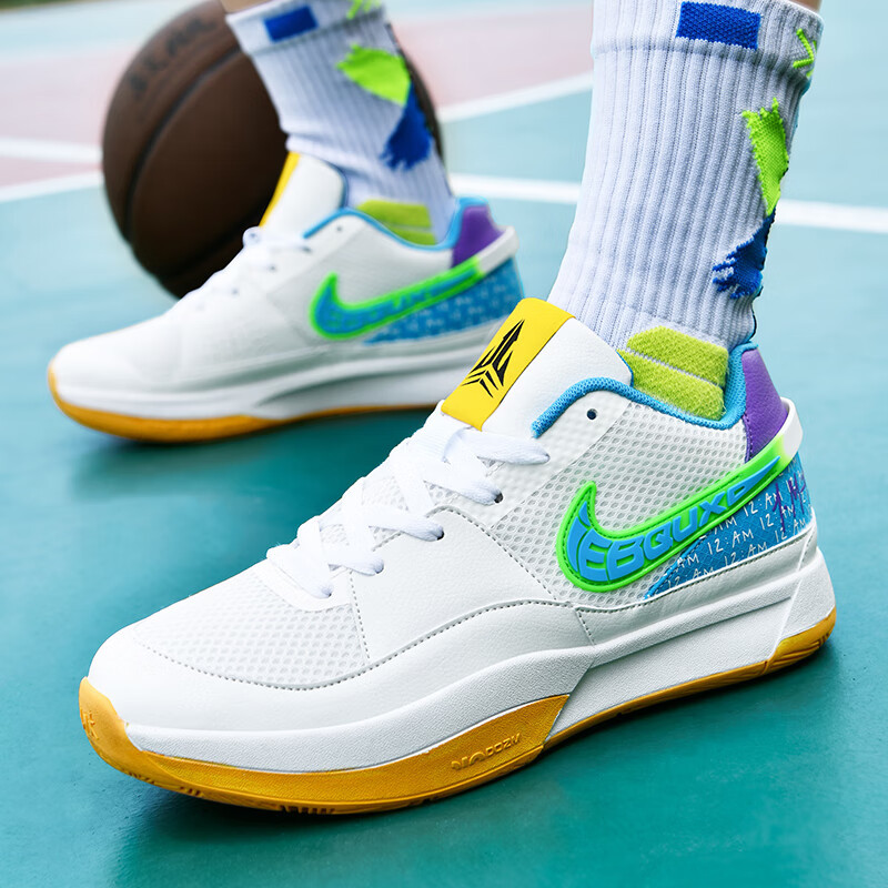 Molant generación brown juveniles zapatos de baloncesto fricción sonido casual versátil zapatos de moda antideslizantes zapatos de fútbol resistentes al desgaste image 4