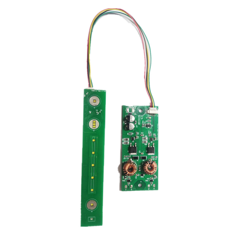 공장 계획 LED 터치 테이블 램프 회로 기판 높은 전원 바닥 램프 PCBA 터치 슬라이드 디밍 제어 보드