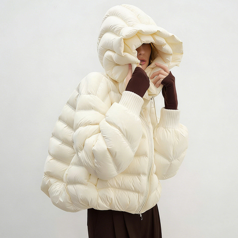 Puff down Jacket for Women, Winter New Korean Style Short 90% Duck down Jacket, Women's down Jacket, Pinghu