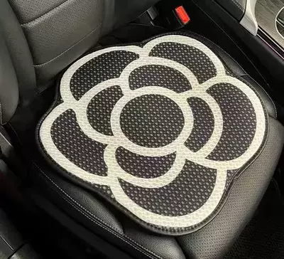 Headrest — Camellia headrest car decoration creative - honeycomb-camellia-front-row