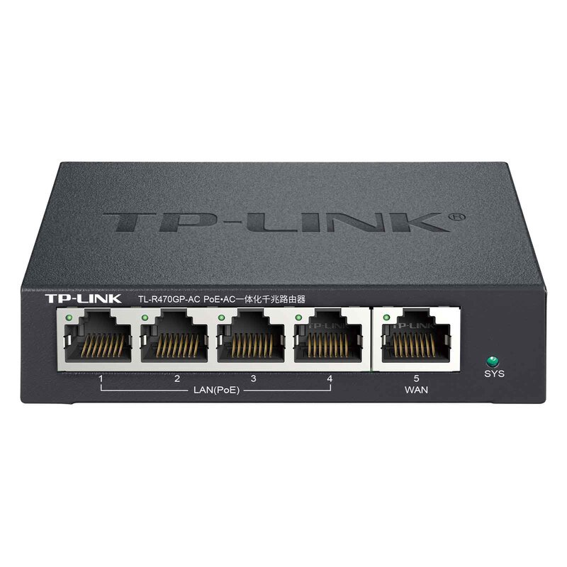 TP-LINKPOE Router AC Management Switch Gigabit Enterprise Hotel TL-R470GP Enterprise Dedicated