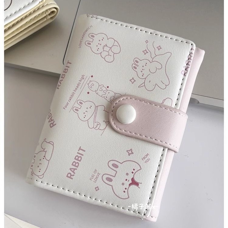 かわいい漫画猫ショート 70% off 財布女性の新しいスタイルの小さな新鮮なマルチカードスロットニッチ学生小銭入れカードホルダー|undefined