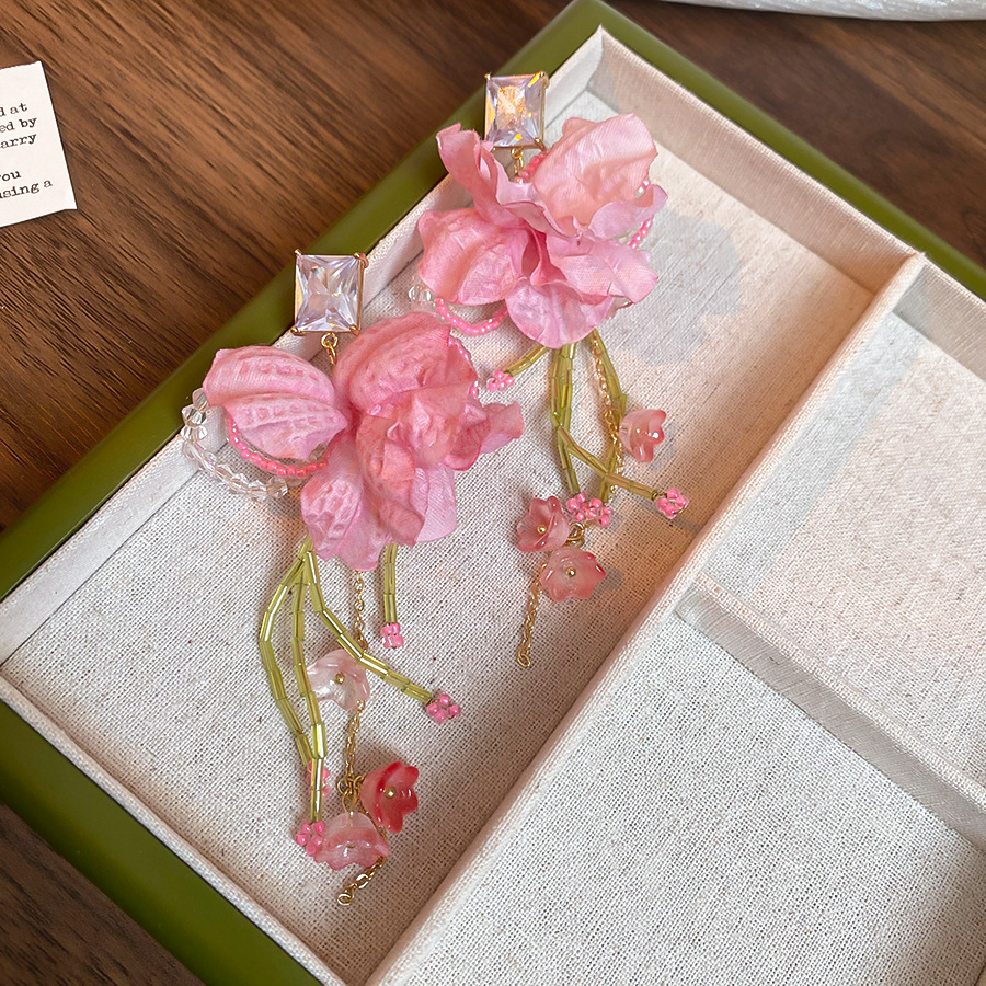 1 # Aguja de plata-rosa