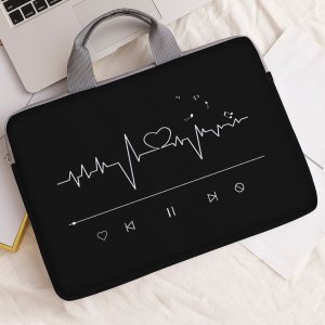 Cross-border New Music Line Chart Computer Bag Soft Laptop Fabric Cover for 15 Inch Laptop Cross-border New Music Line Chart Computer Bag Soft Laptop Fabric Cover for 15 Inch Laptop