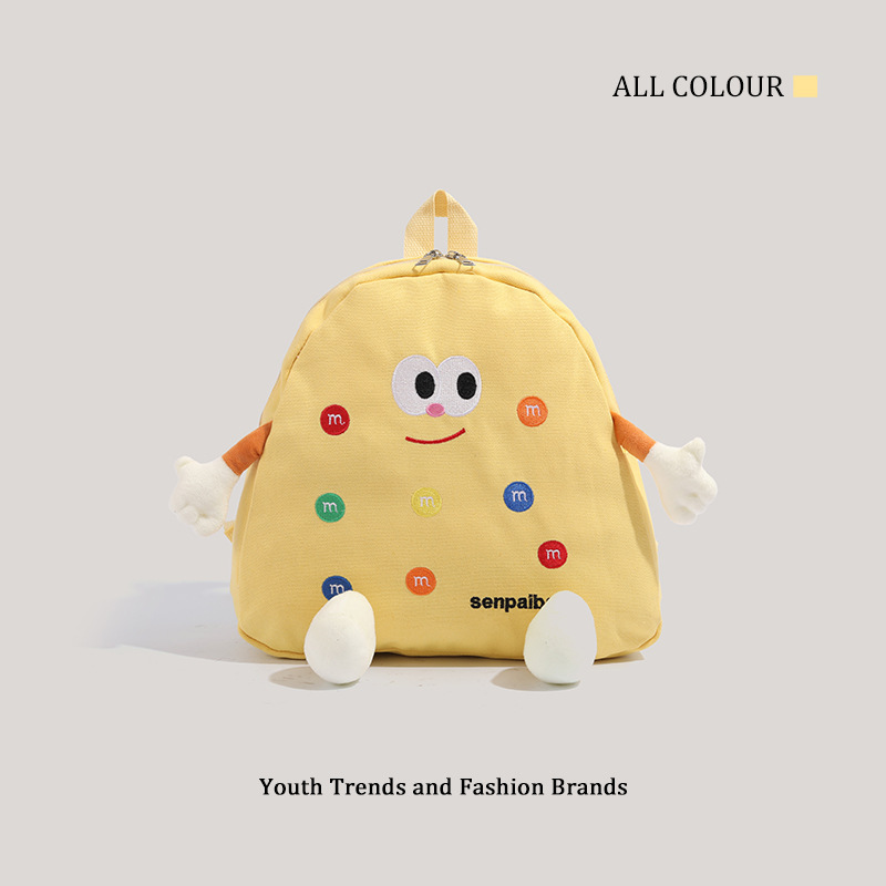 Cute Cookie Backpack Women's 2025 New Trendy Primary School Children's School Bag Kindergarten Lightweight Backpack
