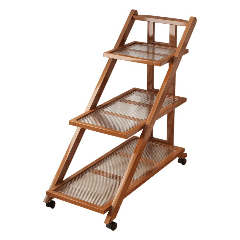 Напольная подвижная Складная книжная полка многослойный диван сбоку несколько стеллажей для хранения Бытовая тележка простой книжный шкаф