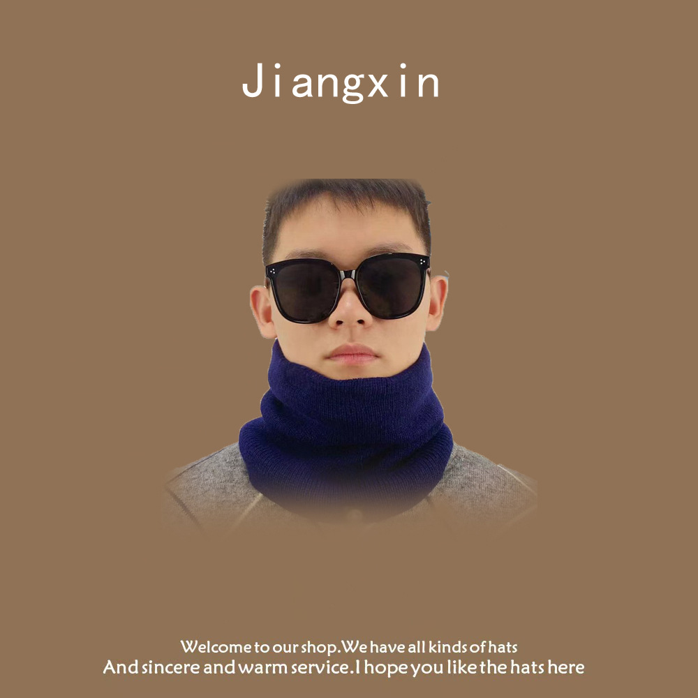 [솔리드 컬러 시리즈] 스카프-블랙, 블루