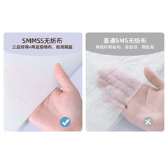 Disposable bed sheet, quilt cover, pillowcase four-piece set, three-piece set, hotel and B&B non-woven travel supplies set wholesale