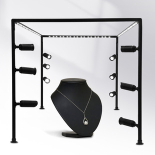 Jewelry Museum showcase cubic gantry lamp jewelry luxury counter door lamp detachable track small spotlight