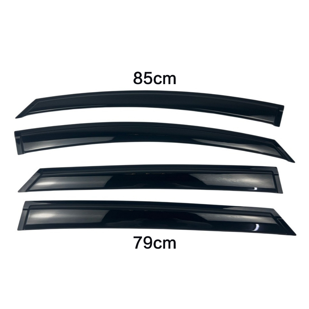 Suitable for 21-25 BYD Dolphin car window rain guards, acrylic car rain visors, rain shields, modification accessories