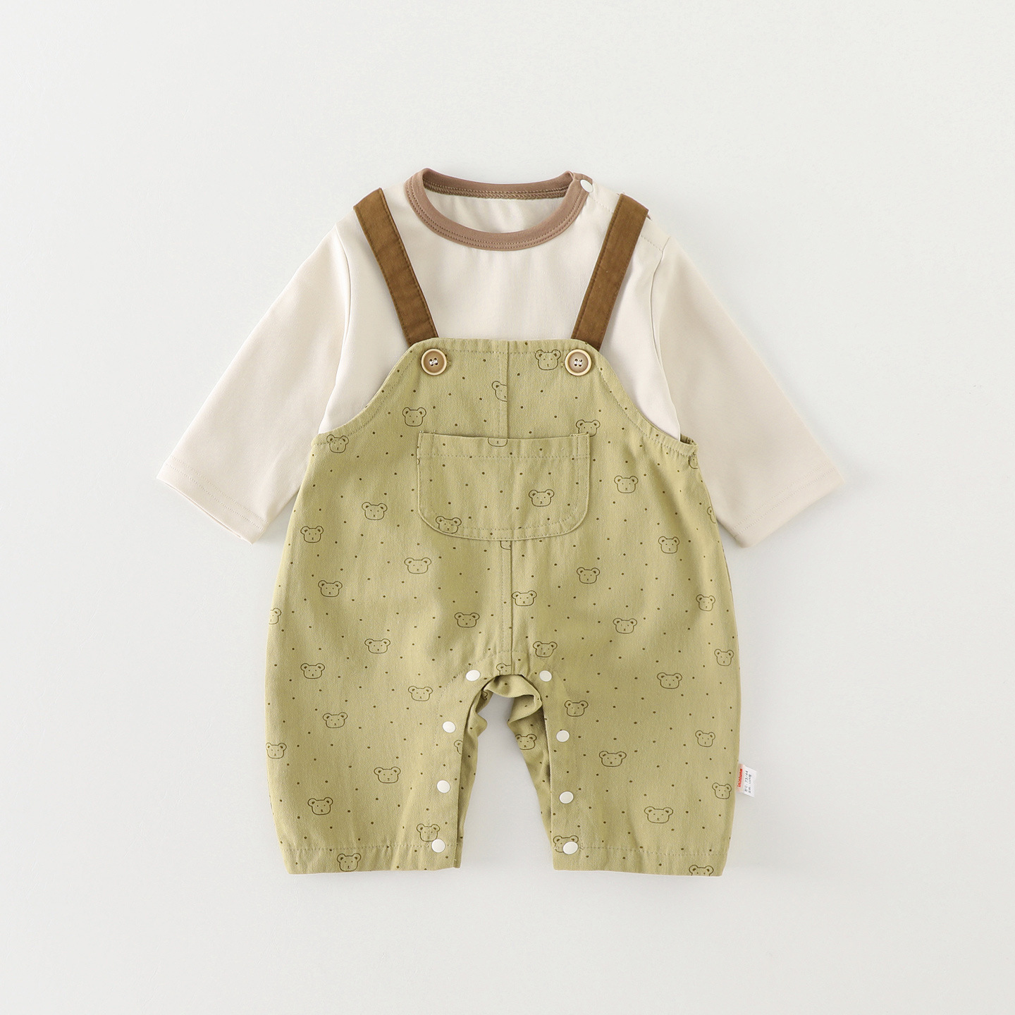 106059819@qq.com Vêtements pour bébés et jeunes enfants, salopettes à manches longues d'automne pour garçons et filles, ensemble deux pièces élégant pour le printemps et l'automne, vente en gros_voghion.com