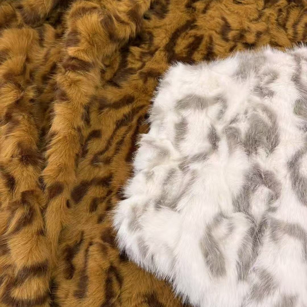 Flor de visón estampado de visón estampado de diamante estilo de moda de ropa de maleta tela de juguetes