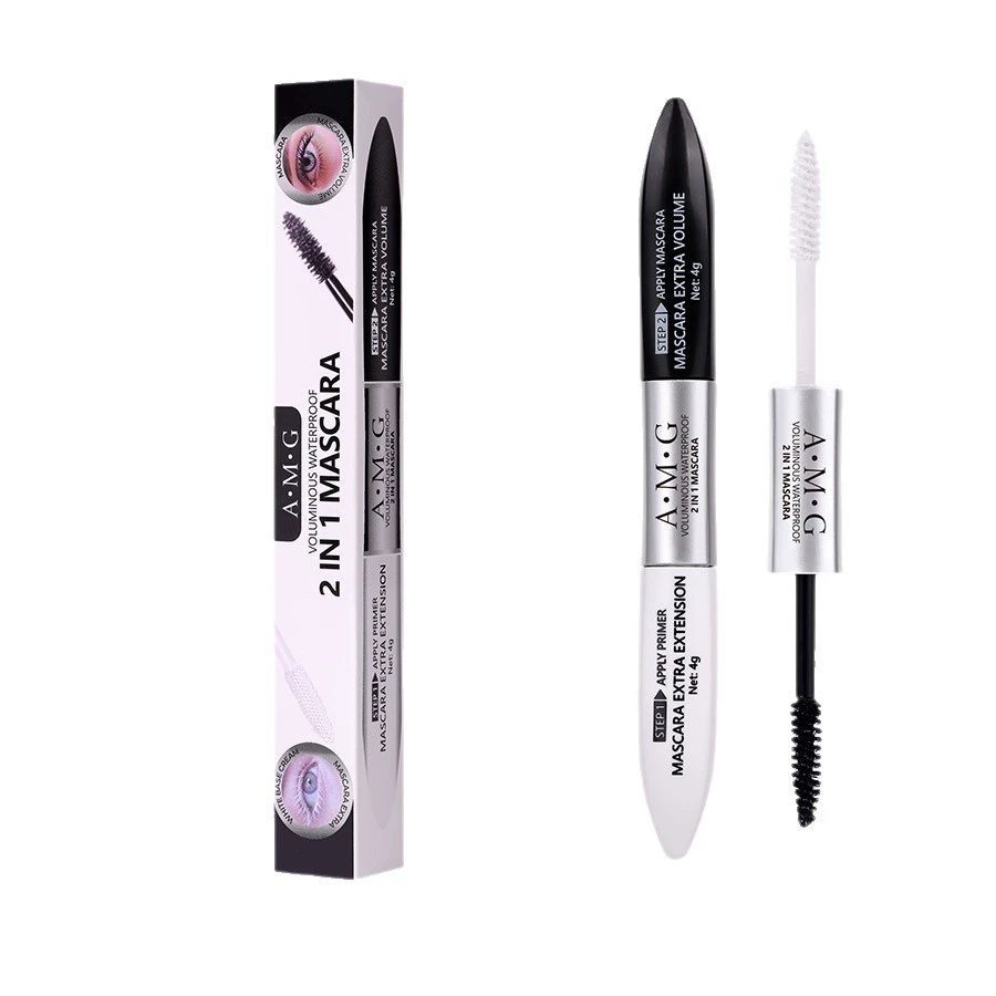 (Cross-border trading), double-sided lengthening dense mascara, long-term effect, styling, no smudge