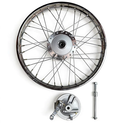 Front and Rear Wheel: Motorcycle wheel hub
