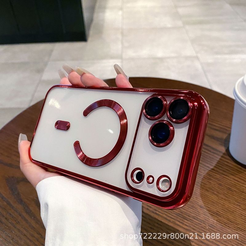 磁吸适用苹果17PROMAX保护套自带镜头膜17Ari软壳iPhone17手机壳|undefined