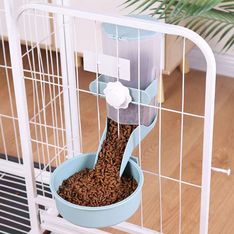 狗狗猫咪饮水机猫粮自动喂食器猫投喂宠物喝水猫碗狗碗用品批发|undefined