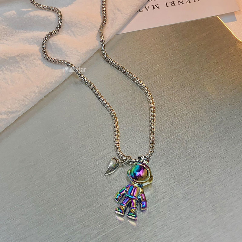 Fashion Cartoon Character Stainless Steel Plating Pendant Necklace 1 Piece