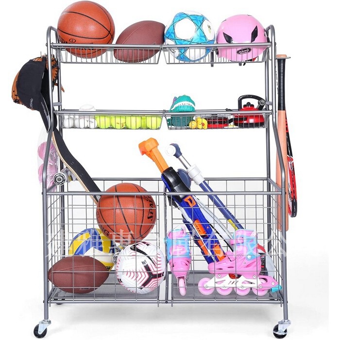 Basketball Display Rack Storage Rack Football Display Rack Home Storage Display Ball Storage Rack Storage Rack