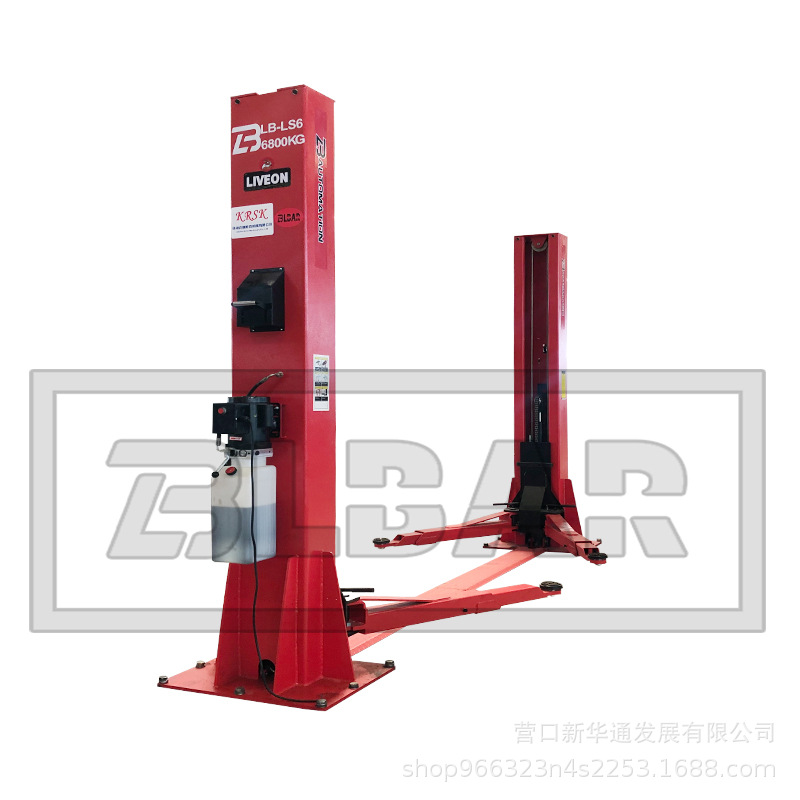 Liba Automotive Elevator Elevador de doble columna de 6,8 toneladas Elevador de columna de dos columnas Elevador pesado