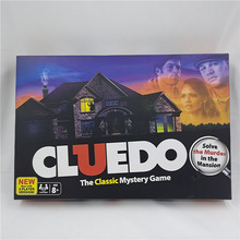 英文桌游破案思维策略哈利侦探游戏卡牌大棋盘Cluedo Board Game