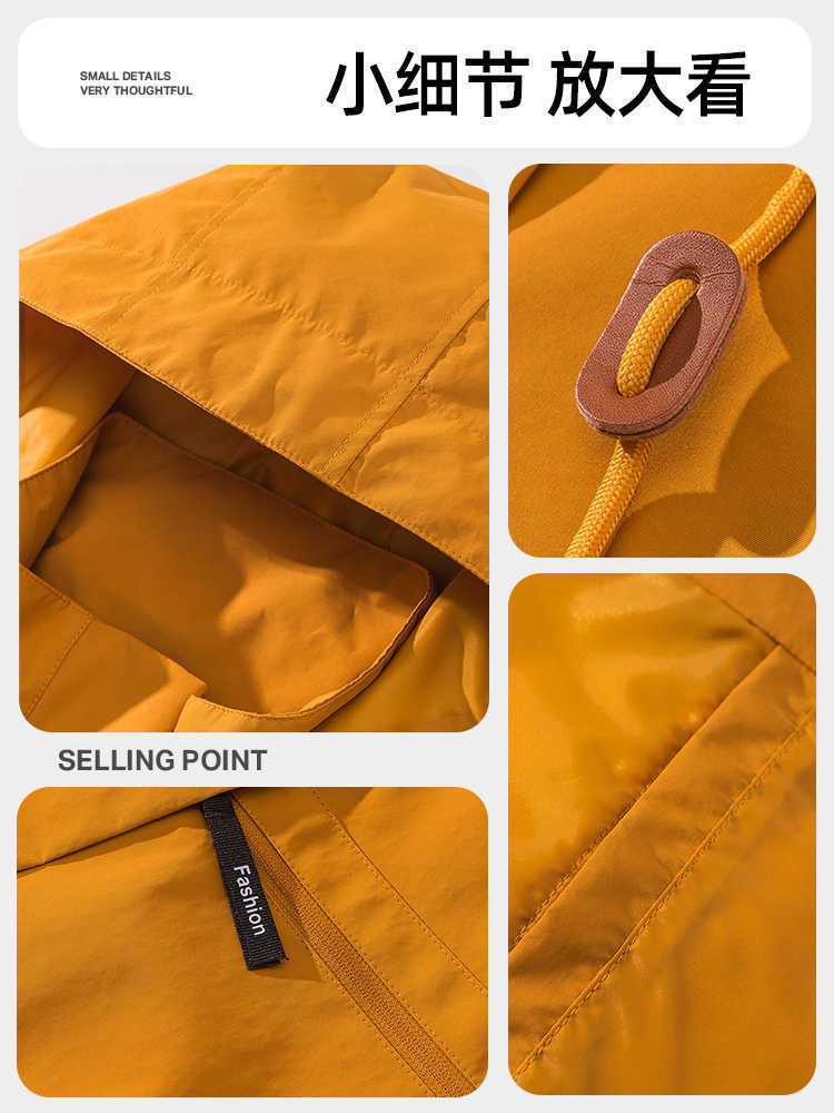 キツツキの劉亦菲の同タイプの突撃服の男女の新型の防風防水三合は取り外し可能で厚いコートを厚くします。