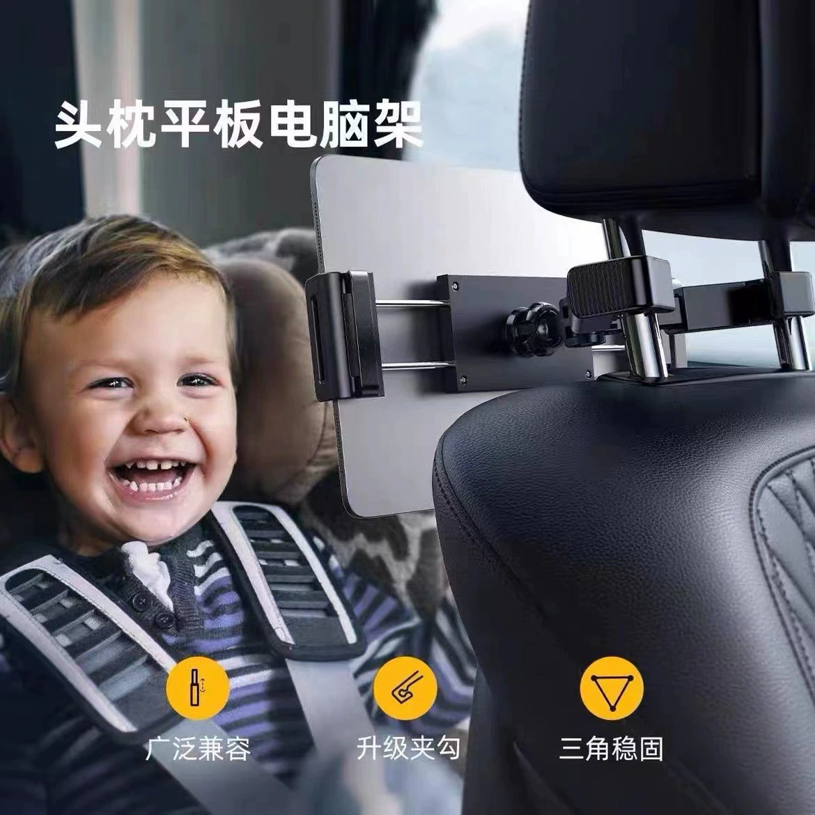 Взрывоопасная Автомобильная подушка Кронштейн для мобильного телефона Телескопический складной вращающийся на 360 градусов Drama Lazy Man Автомобильный универсальный плоский кронштейн