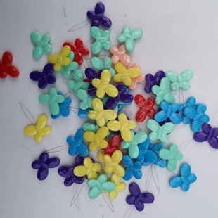 DIY Auxiliary Needlework Tool Threader Color Butterfly Needle Recognition