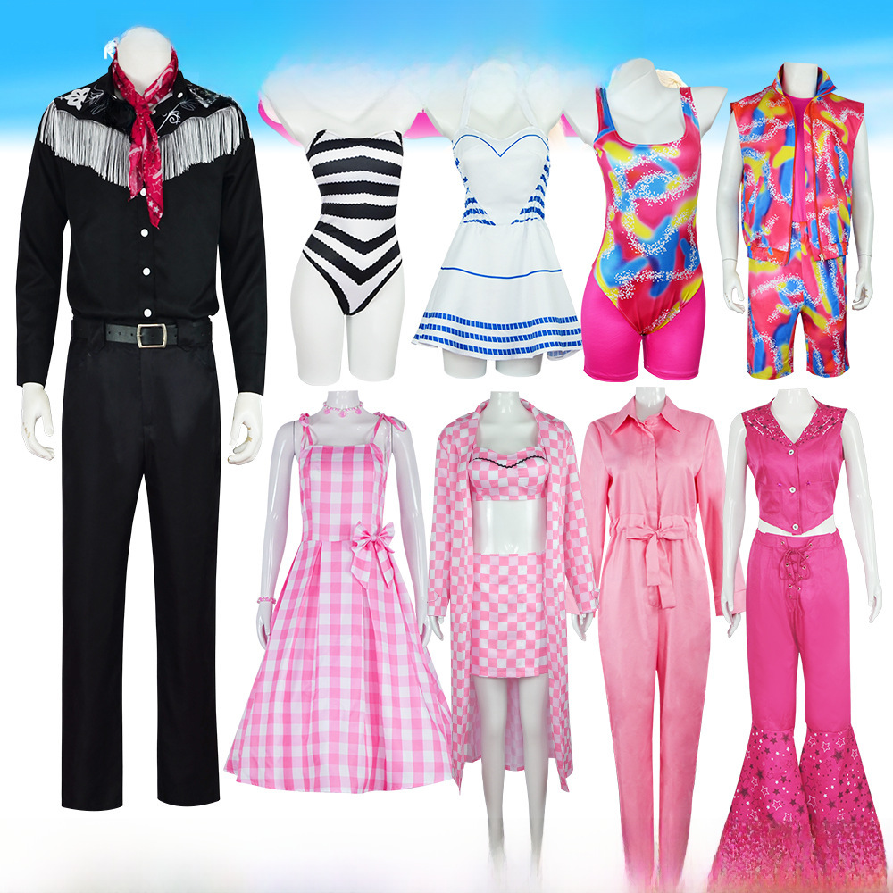 Live-action movie Barbie cos clothing ken sportswear hot movie cosplay cosplay clothing spot