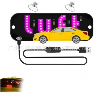 Avtomobil LED Taksi Göstərici İşığı Lyft USB 5-6V