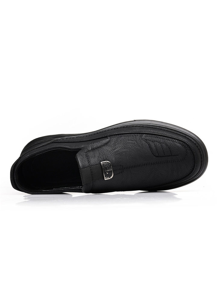 Giày lười nam da mềm mũi nhọn đế thấp chống trượt, kiểu mới phong cách casual — 998 chi tiết 6