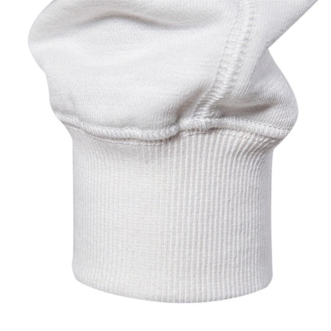 2024 spring new bamboo cotton sweatshirt foreign trade men's loose casual solid color round neck pullover European size sweatshirt for men_viptrois.com