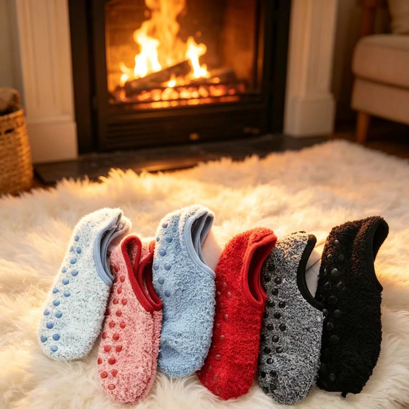 Socks for Women, Floor Socks, Autumn and Winter Thickened Adult Soft-Soled Slipper Socks, Yoga Early Education Thick Indoor Home Non-Slip Socks Socks for Women, Floor Socks, Autumn and Winter Thickened Adult Soft-Soled Slipper Socks, Yoga Early Education Thick Indoor Home Non-Slip Socks