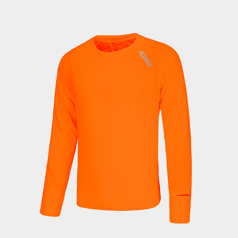 Nuevos deportes de manga larga Camiseta de los hombres corriendo ropa de secado rápido entrenamiento de baloncesto ropa de ciclismo que absorbe el sudor bottoming top image 6