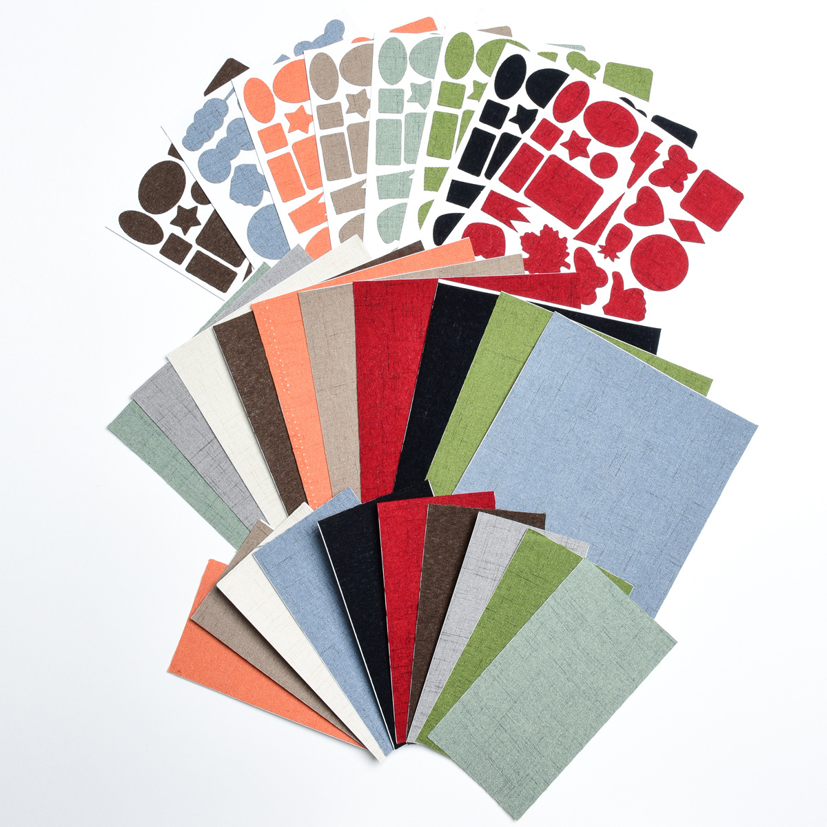 亚麻裤补丁贴自粘儿童衣服裤子破洞无痕修补图案贴布大号补贴贴花