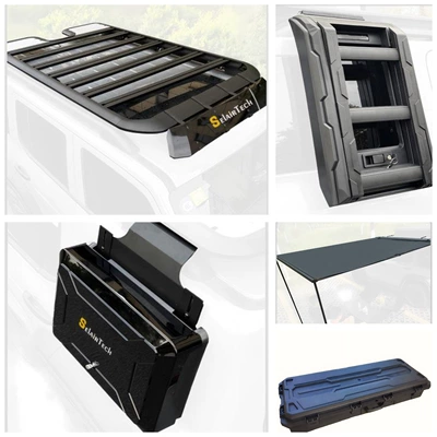 Roof rack, SUV roof platform car - sports-modelroof-platform-ladder-side-tent-backpack-tactical-box-1-free-noise-reducing-spoiler-no-need-to-drill-holes