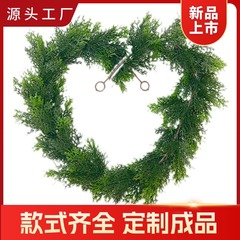 クリスマス装飾藤条シミュレーション手触りソフト松柏藤条諾福克松緑植藤条クロスボーダーアマゾン
