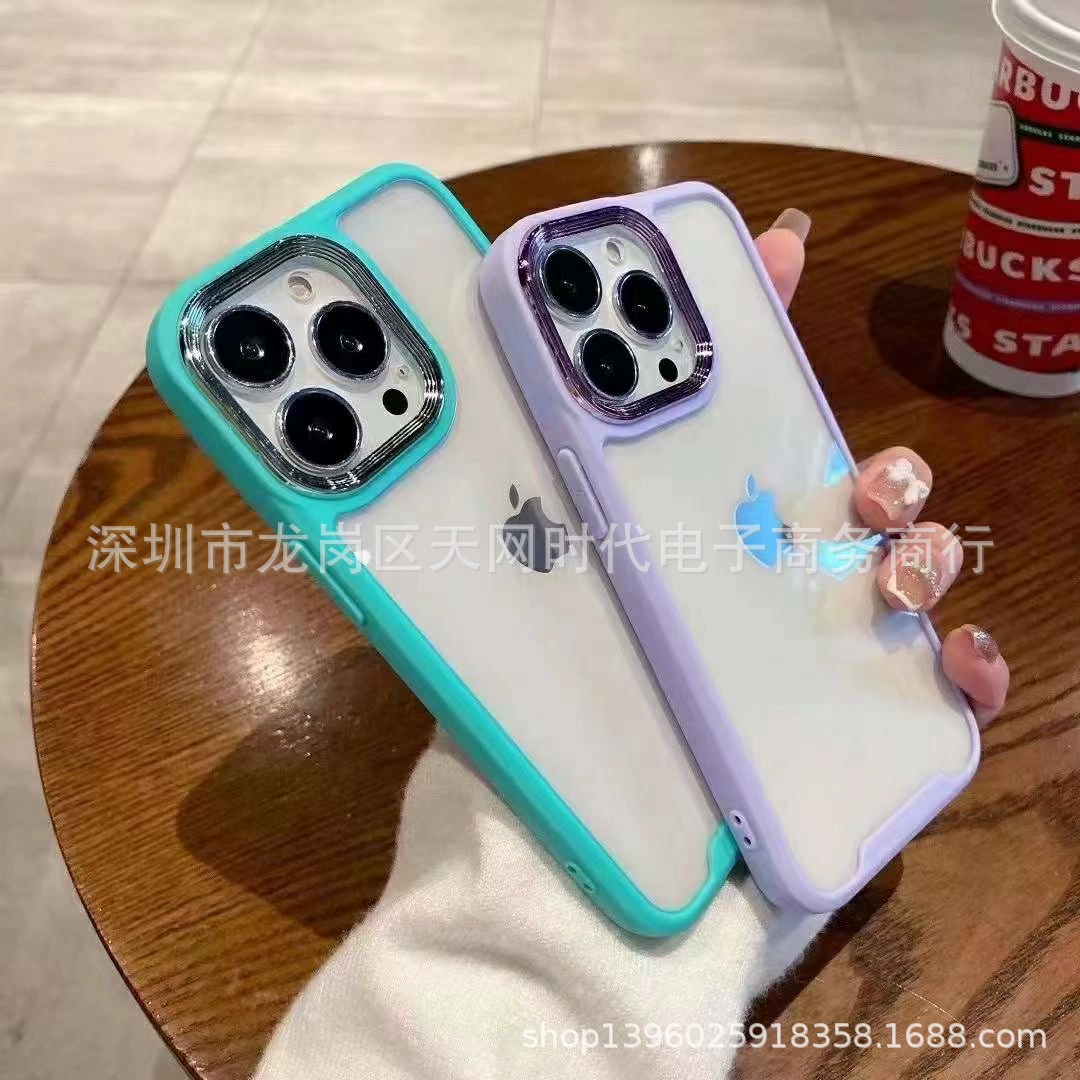Apple, совместимый iPhone 13, прозрачный акриловый защитный чехол, чехол для телефона, 13promax, айфон, простой и элегантный дизайн