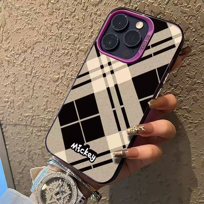 Nuevo estilo coreano ins para iPhone 16 funda para teléfono móvil Apple 15promax/14 transfronterizo 13pro12 Europa y América x