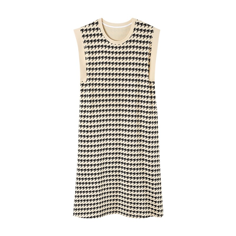 Verano con cojín de pecho pijama chaleco vestido de niña 1000 pájaros casera pijama casera grande vestido de verano largo