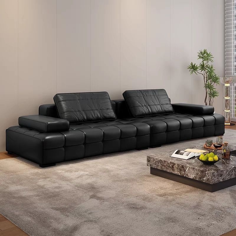 Italian minimalist Lawrence sofa for home living room, simple modern Italian style, straight-line sofa for small apartments, popular model