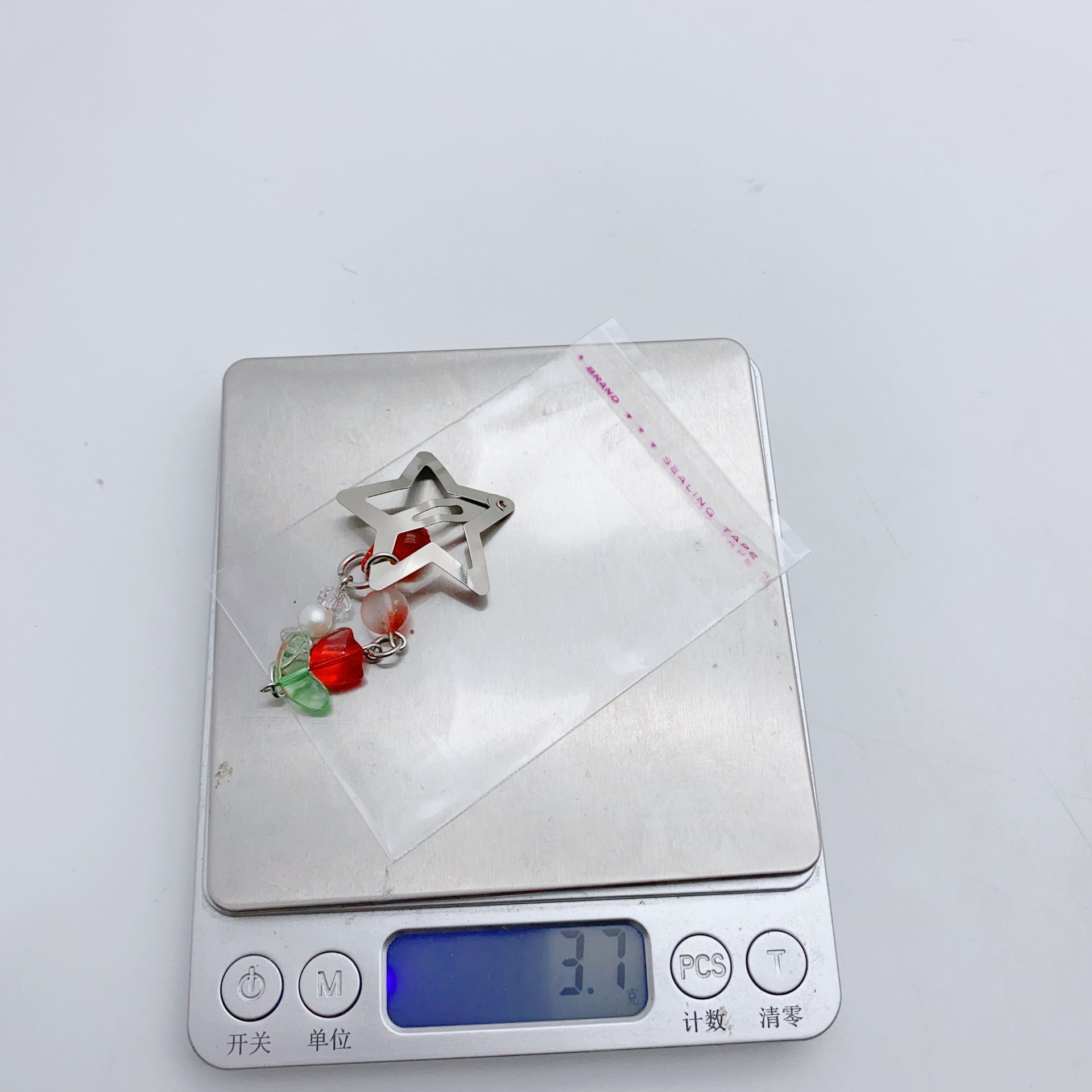 8g Weight Charm Hair Clips Hair Accessories Type 1 Piece Quantity Holiday, Street Occasion Alloy Material Pentagram Pattern All Seasons Season Women's Gender IG Style, Cute, Sweet Style IG Style Cute Sweet Women's Pentagram Alloy Charm Hair Clips 4