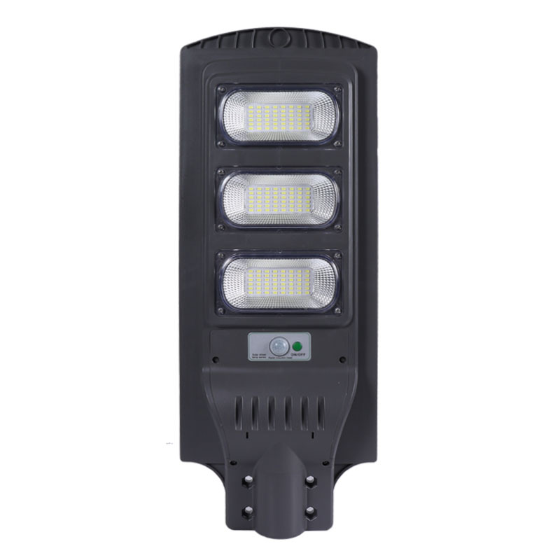 太陽能一體化戶外防水農(nóng)村道路庭院紅外線雷達(dá)人體感應(yīng)式路燈工廠