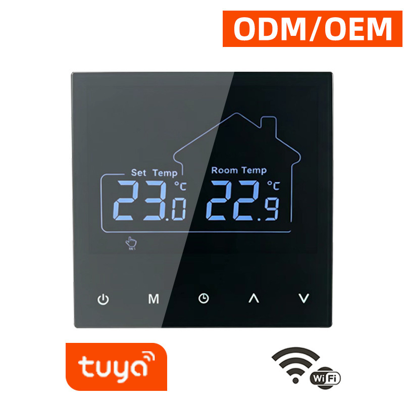 Tuya Indoor Thermostat Temperature Controller LCD Touch Screen Programmable WIFI Smart Thermostat Tuya Indoor Thermostat Temperature Controller LCD Touch Screen Programmable WIFI Smart Thermostat