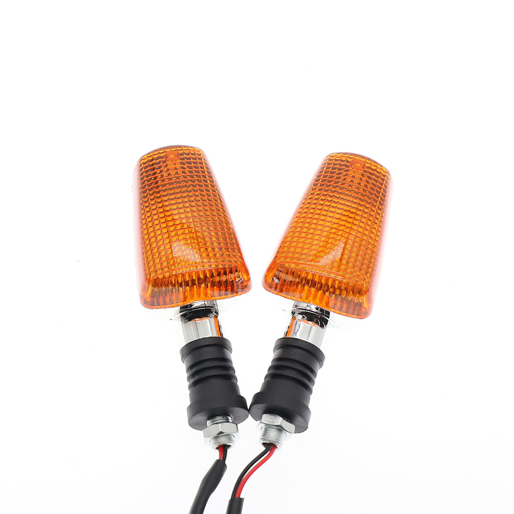 Luz de dirección para motocicleta para Yamaha XJR400 1200 1300 FZR 250 400 delfines tambor pequeño
