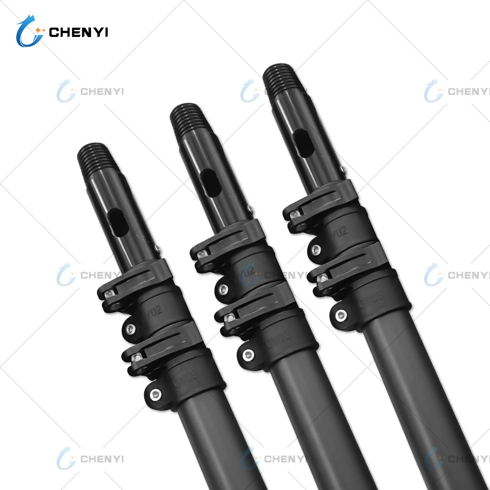 淄博辰逸源头厂家 碳纤维收缩杆清洁杆长度多种 碳纤维杆