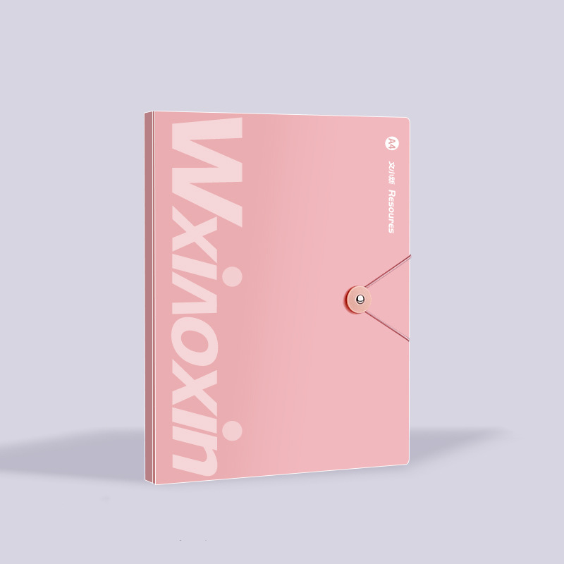 A4 Folleto de información Paquete de archivo de inserción transparente Carpeta de archivo de clasificación Papel de prueba de estudiante Bolsa de almacenamiento Carpeta de suministros de oficina